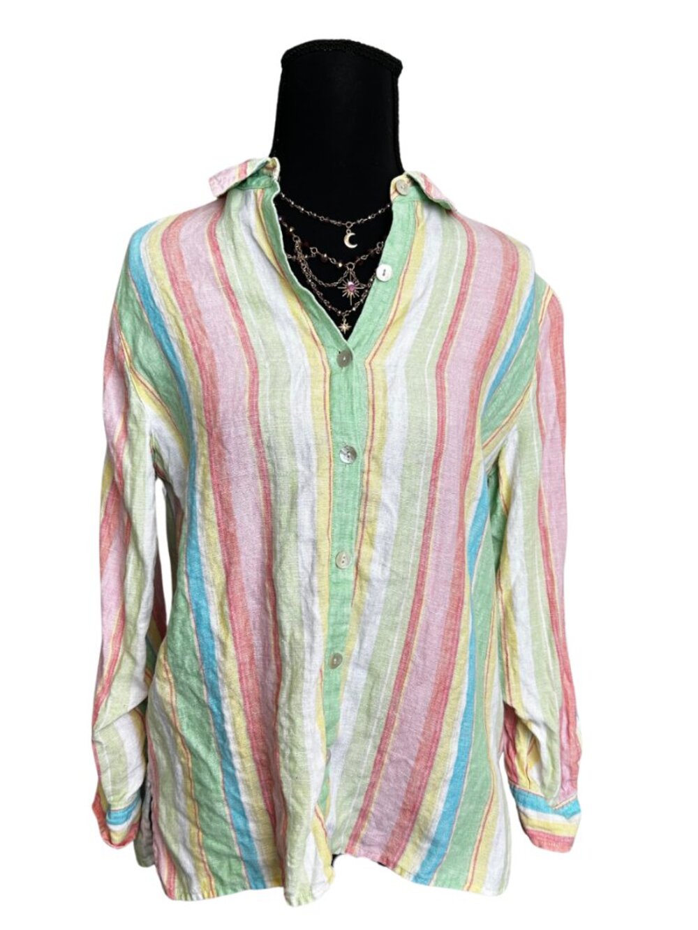 Studio Works Multicolor Striped Shirt